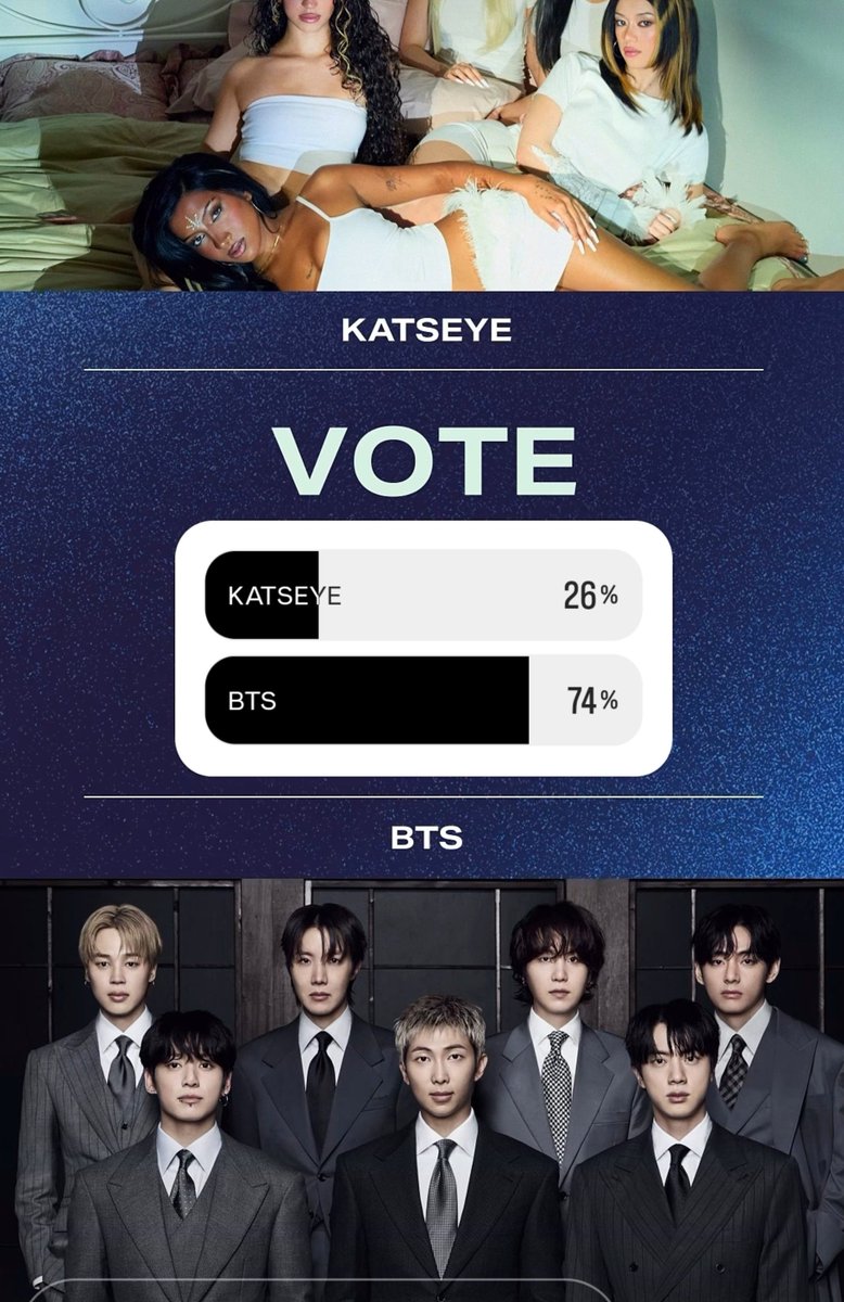 bgnttmcp's tweet photo. @pjmIesviu VOTE FOR BTS BEST GROUP ON VMAS
VOTE FOR BTS BEST GROUP ON VMAS
VOTE FOR BTS BEST GROUP ON VMAS https://t.co/kyYWTxFuWQ