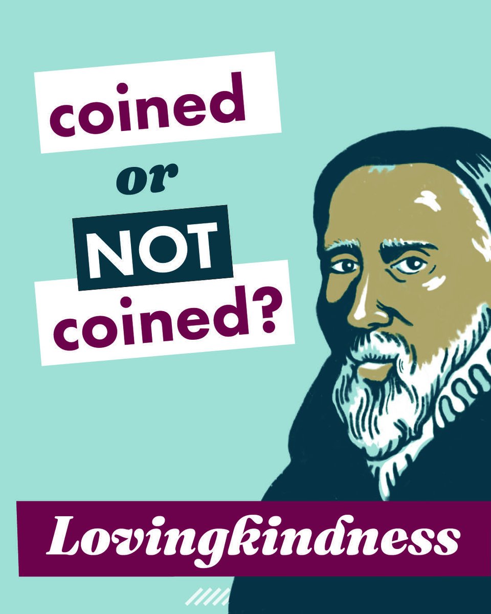 Tyndale_House's tweet photo. Over the next few weeks we are looking at words that Tyndale is widely credited with coining. Up this week: lovingkindness

Why not visit our website to find more resources on William Tyndale and read the special edition of our magazine. https://t.co/z7hJrR7OCJ