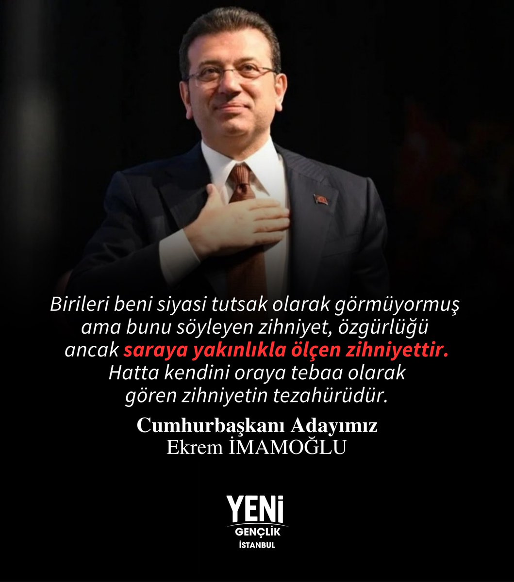 yenigenclikist's tweet photo. Saraydan vazifeliler duysun! https://t.co/OjhkMUyv4u