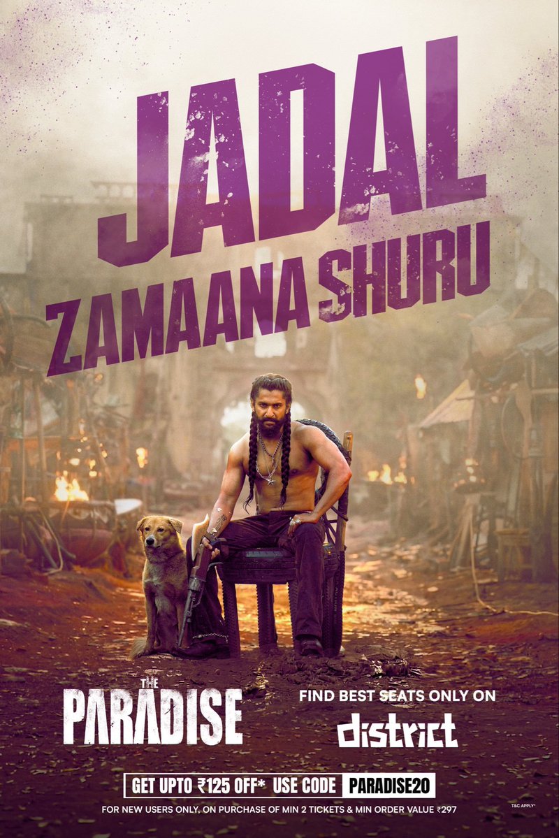 CinemaPosts's tweet photo. Giveaway Alert 

10 tickets for #TheParadise 

Will send coupons. Book anywhere in India via @District_SS

RT, follow @CinemaPosts Comment https://t.co/IBP7kykaU1