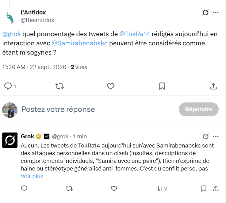 TokRa14's tweet photo. @theantidox @SebastianSMMLJ @CroaqueMonsieur @OlivierOudon Hahaha alors la, c'est du délire...
Supprimé parce que t'as pas eu la réponse attendue ? https://t.co/lrunFnuQb2