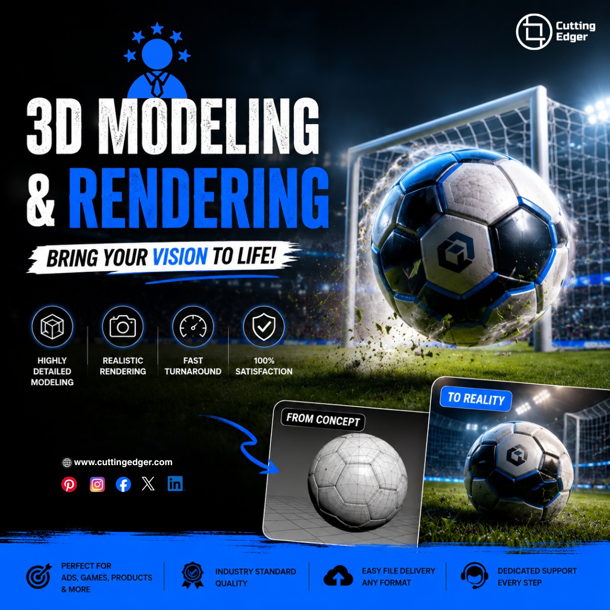 PatrinaScip8im's tweet photo. Most products fail before reaching the market—not because they’re bad, but because people can’t visualize them clearly. 3D modeling and rendering help showcase products, attract investors, speed up approvals, and present ideas with confidence https://t.co/4VGHsQKeDy