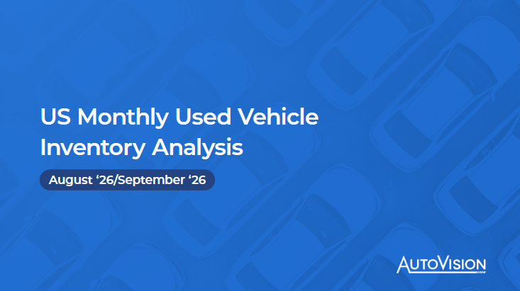 AutoVisionUS's tweet photo. When it comes to knowing which vehicles to bring in, how much to pay for them, and how much to sell them for, the more data you have the better off you’ll be.

Get our latest Used Vehicle Inventory Analysis for key takeaways from the last 30 days!

https://t.co/f4BJmAvIDV https://t.co/vtvcZ2Uyq6