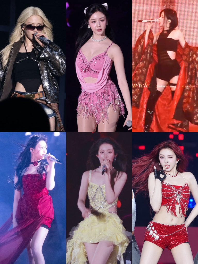 Mschaenie's tweet photo. BabyMonster girls STUN in their new outfits for their solo stages. Babbies looks absolutely GORGEOUS! https://t.co/JHQ9e0Hidu