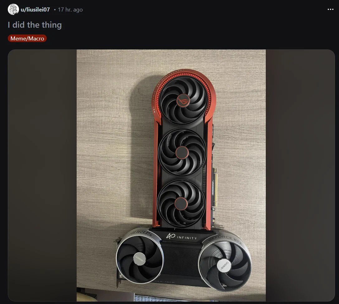 These GPU designs are getting very creative, indeed. https://t.co ...