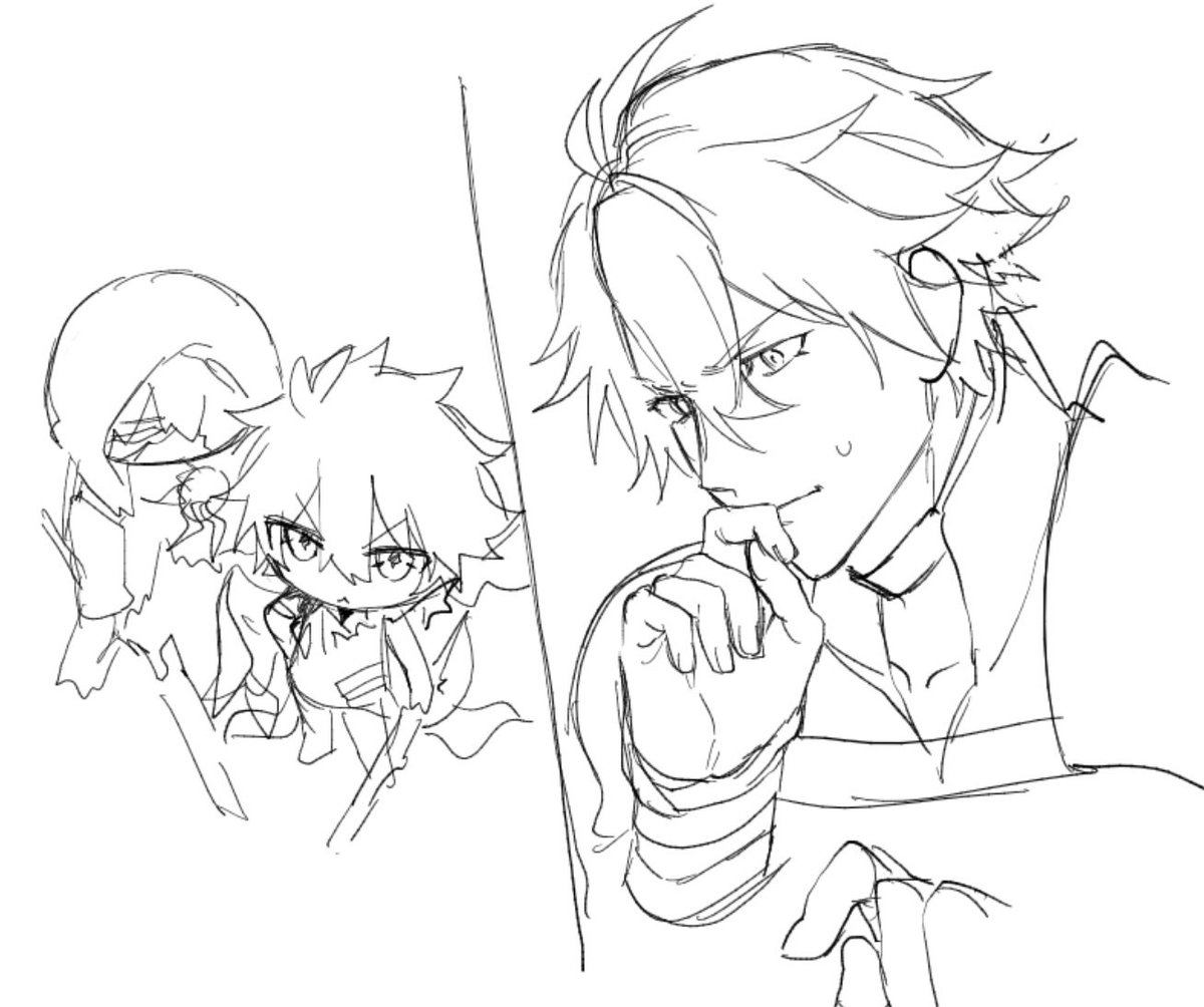 hhh_____srrr's tweet photo. 絵チャ
※穹ファイ気味 https://t.co/LGoZ1VqRc7