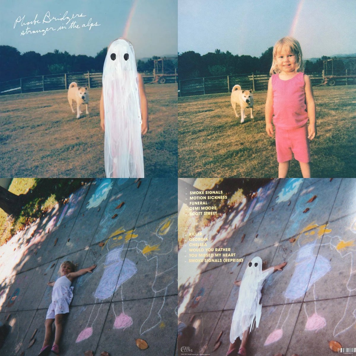 sourcebridgers's tweet photo. ’Stranger in the Alps’ by Phoebe Bridgers was released 9 years ago today! 🩵🦮👻

to celebrate, what’s your favourite song off Phoebe’s debut studio album? https://t.co/gXWgp7gtLG