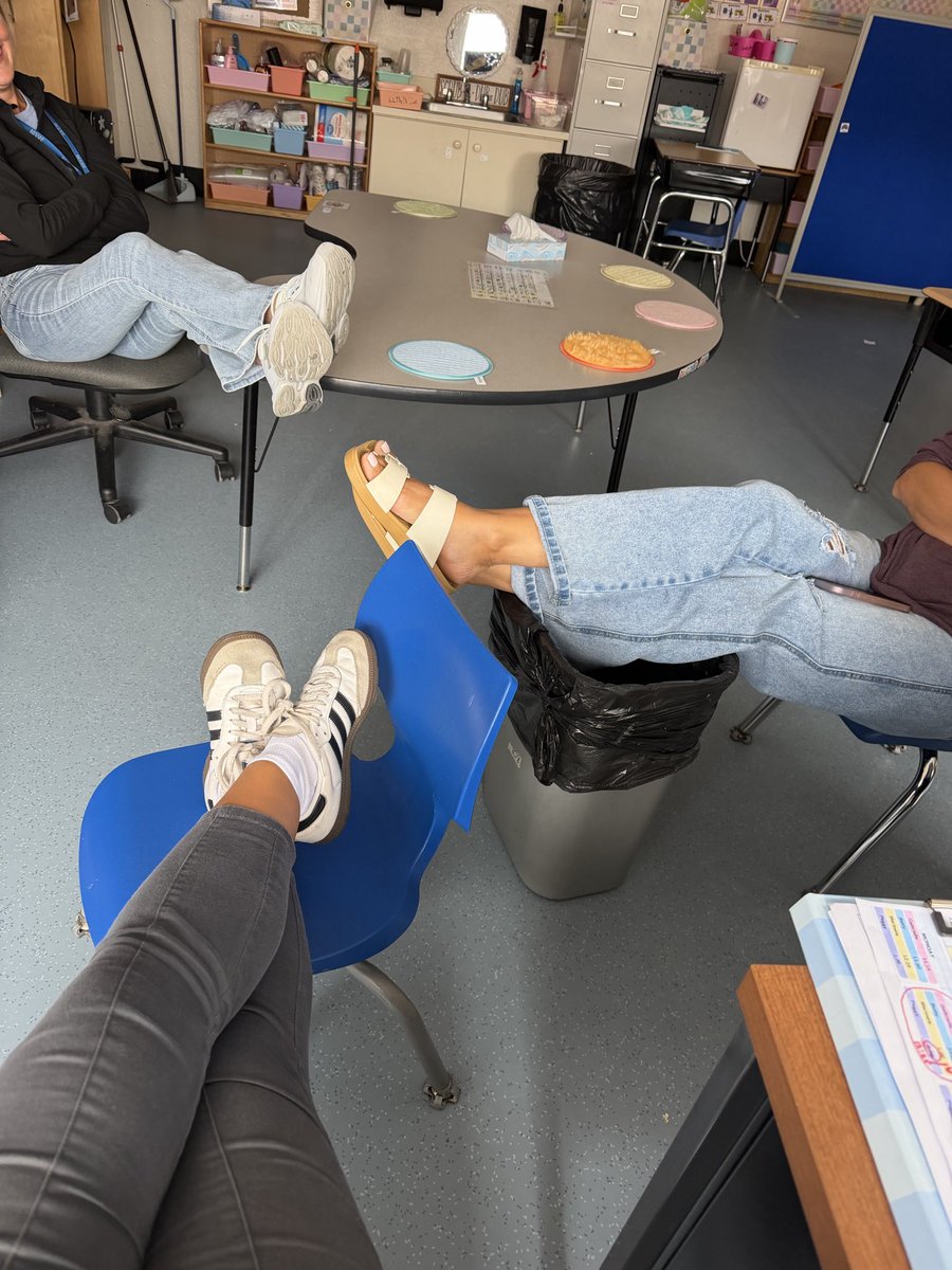 GabriellaLately's tweet photo. Today was by far the hardest day so far…is feet up Tuesday a thing? We’re exhausted https://t.co/Z71nGFCshv