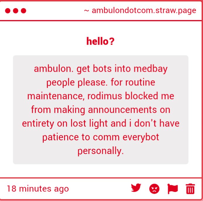 ambulondotcom's tweet photo. ah- yes. I will get right to it. don't worry. https://t.co/6vlLP4jLy1