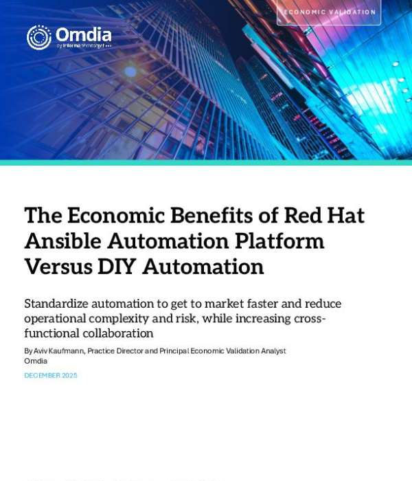 neilgreene's tweet photo. DIY scripts and point tools can add complexity and risk as automation expands. DM us to discuss how we can help you standardize automation with Red Hat® Ansible® Automation Platform. 📊 @ansible https://t.co/Zg65PUQFvi