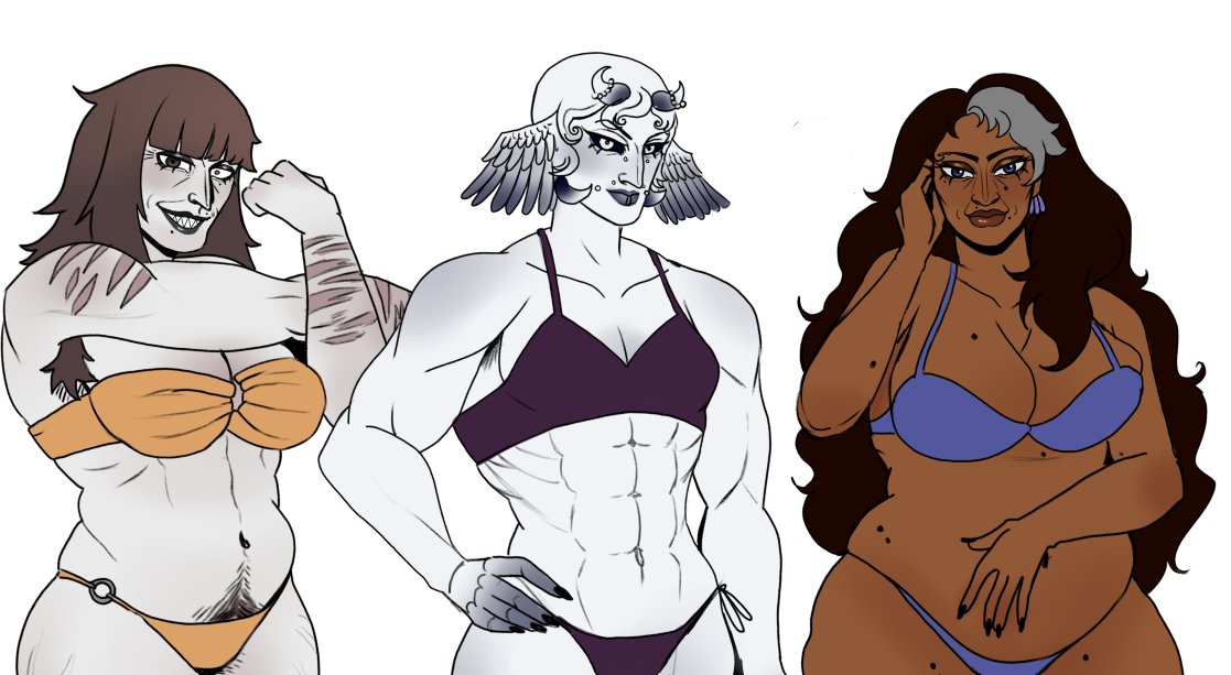 AnathemaXeliah's tweet photo. Drawing pretty ladies ~

Oc from my Friend Saraswani, @starryy_blue , @Dirtymeanuruk 

#oc #digitaldrawing #digitalart https://t.co/jnA77qd6cx