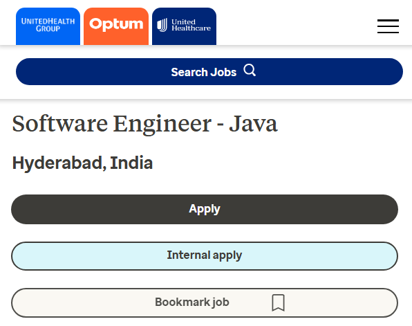 fjafreshers's tweet photo. π¨ Optum #HiringFreshers
πΌ Software Engineer β Java
π BTech, MCA
πΆ Freshers (0 Years)
π Apply Now: https://t.co/Ta87hobJ1B
π Follow for daily fresher & MNC jobs
#Optum #OptumJobs #HiringFreshers #FreshersJobs #JavaDeveloper #SoftwareEngineer #ITJobs #TechJobs https://t.co/PY8qpmdQGW