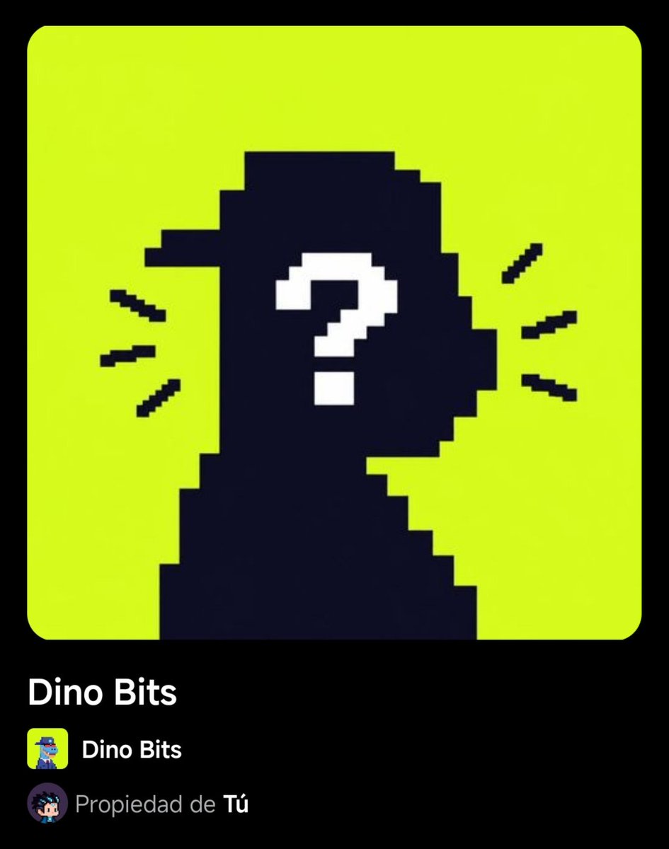 cyborgpunky's tweet photo. I'm launching a #NFT collection soon..

But I'm also minting from another collections that I like. 

Glad to got a Dino Bit from @DinoBitsonRH collection.

I love NFTs 🤖✨🧬 https://t.co/RniHDG1Av7