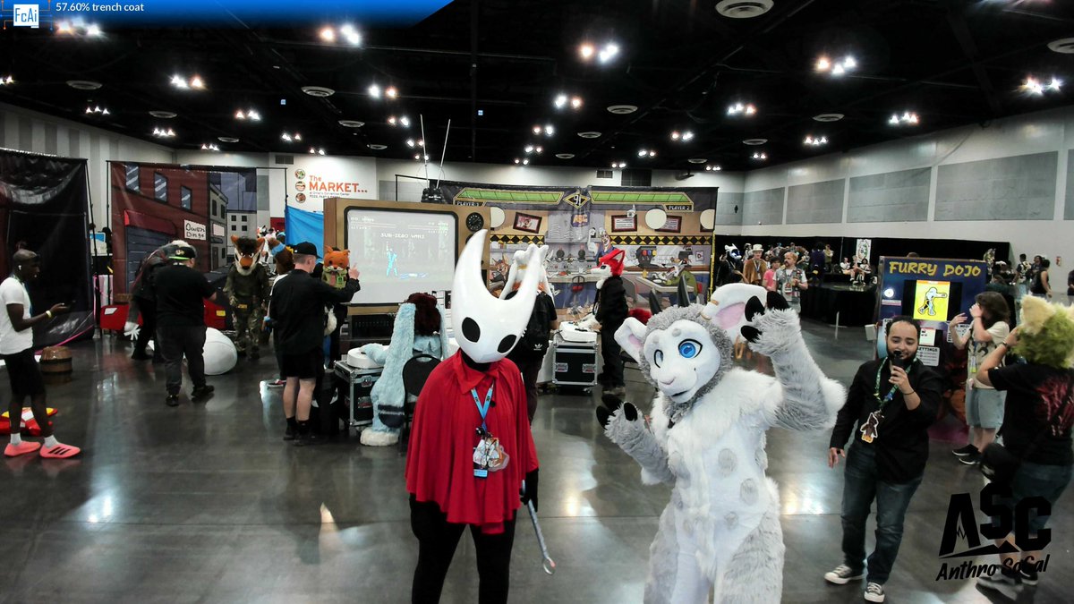 Waive_Black's tweet photo. ASC was so much fun #asc #asc2026 #hornet #silksong #cosplay #furry #furries #furcon see you next year https://t.co/gNJC4qOQfX
