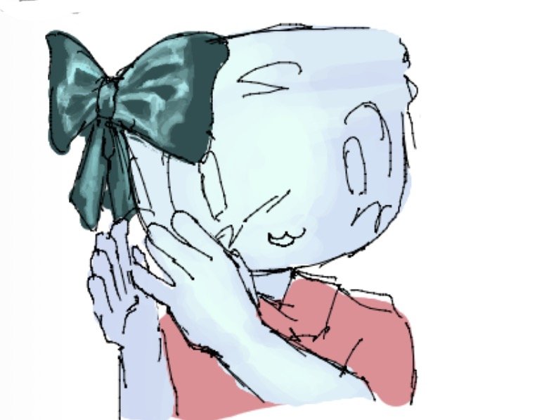 ATOKAWA_'s tweet photo. Ribbon https://t.co/VkkMKvo9kd