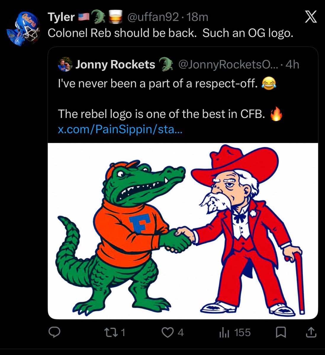 TraceHarlow's tweet photo. @uffan92 @whynotflorida Are you sure about that? https://t.co/gog6iRvfJg