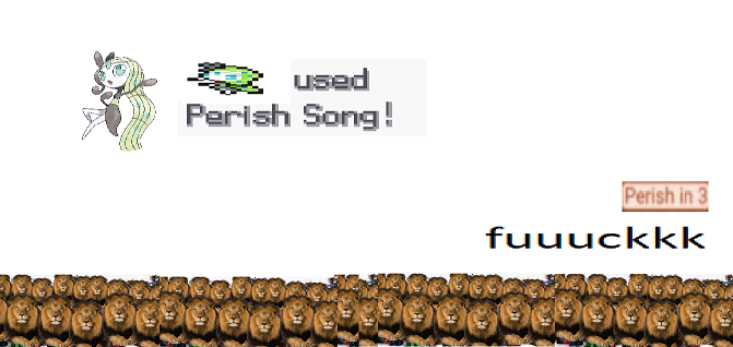 mooonartreal's tweet photo. Probably stupid to even try arguing against the lions' side but realistically can't the Pokemon just do this https://t.co/0CLBq8PatP