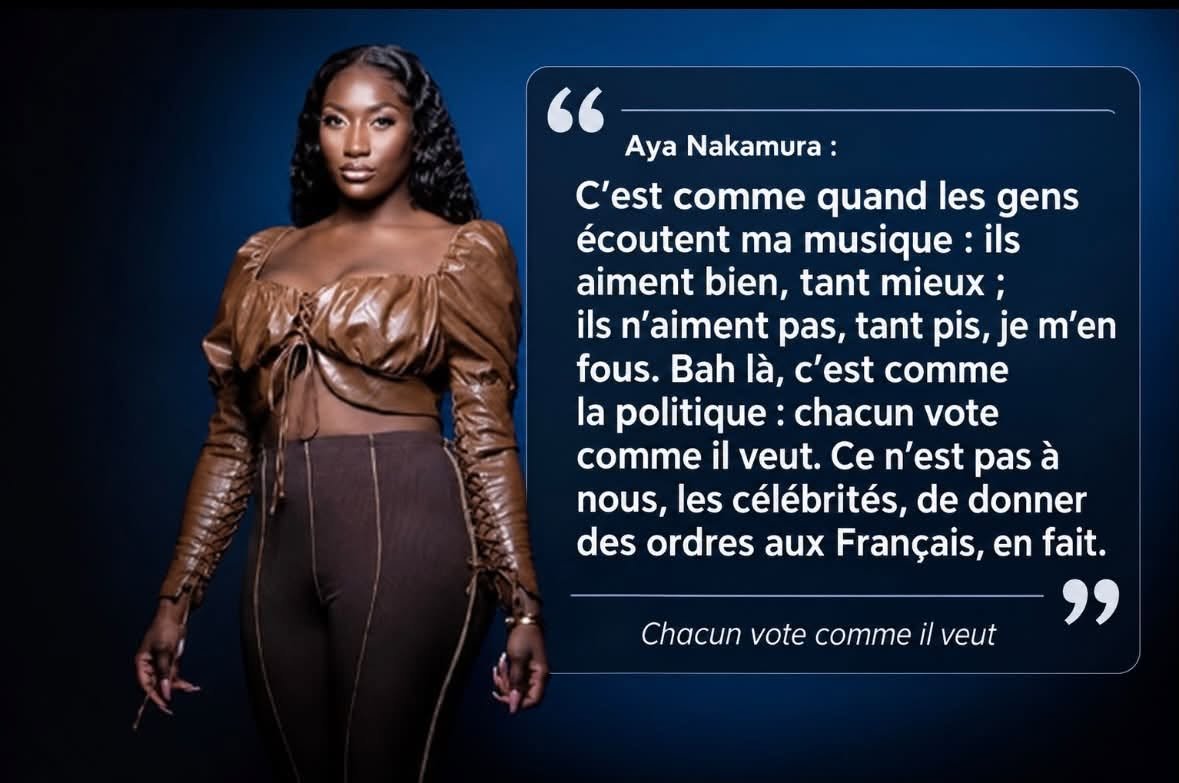 luckasdelille59's tweet photo. Je ne suis pas fan de ses chansons, c'est normal on est pas de la même génération, mais j'apprécie qu'elle ne prenne pas de position politique 
Certaines personnes devraient prendre exemple https://t.co/JF3zbySeN7