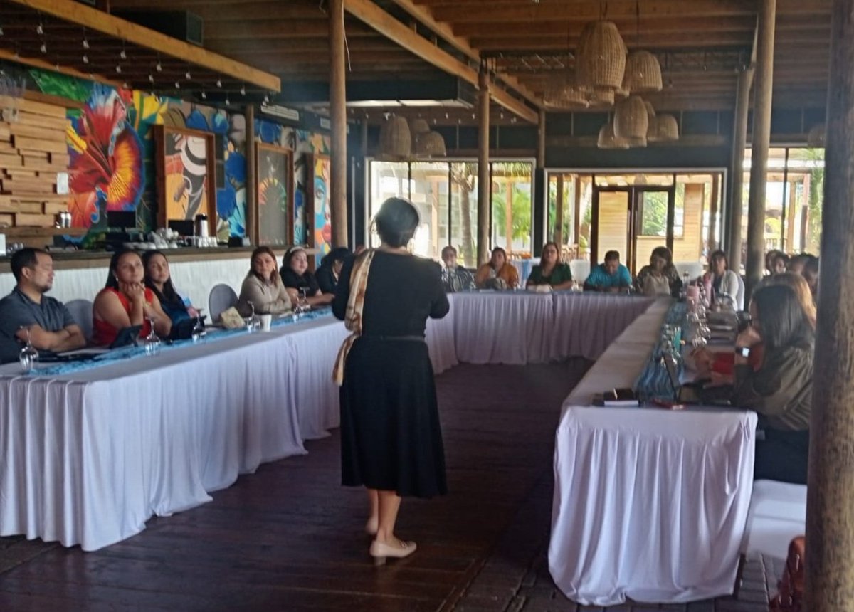 EscuelaHonduras's tweet photo. El @PJdeHonduras, a través de la #EJH, desarrolla el PF Pueblos Indígenas y Afrohondureños, Módulo II: Estándares Internacionales sobre Pueblos Indígenas, en la ciudad de #LaCeiba, #Atlántida, impartida por la Abg. Terlyn Ventura Mejía Bonilla. https://t.co/IATCNUuNAG