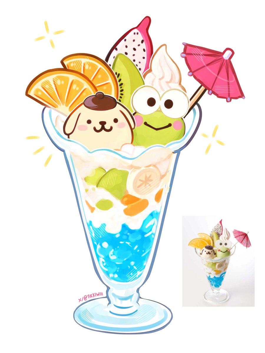 TikkiWiii's tweet photo. Estudinho ✨
Achei muito divertido desenhar isso, capaz de eu fazer mais alguns (◍•ᴗ•◍)✧*。
#sanrio
#pompompurin #keroppi https://t.co/mPshClqYaV