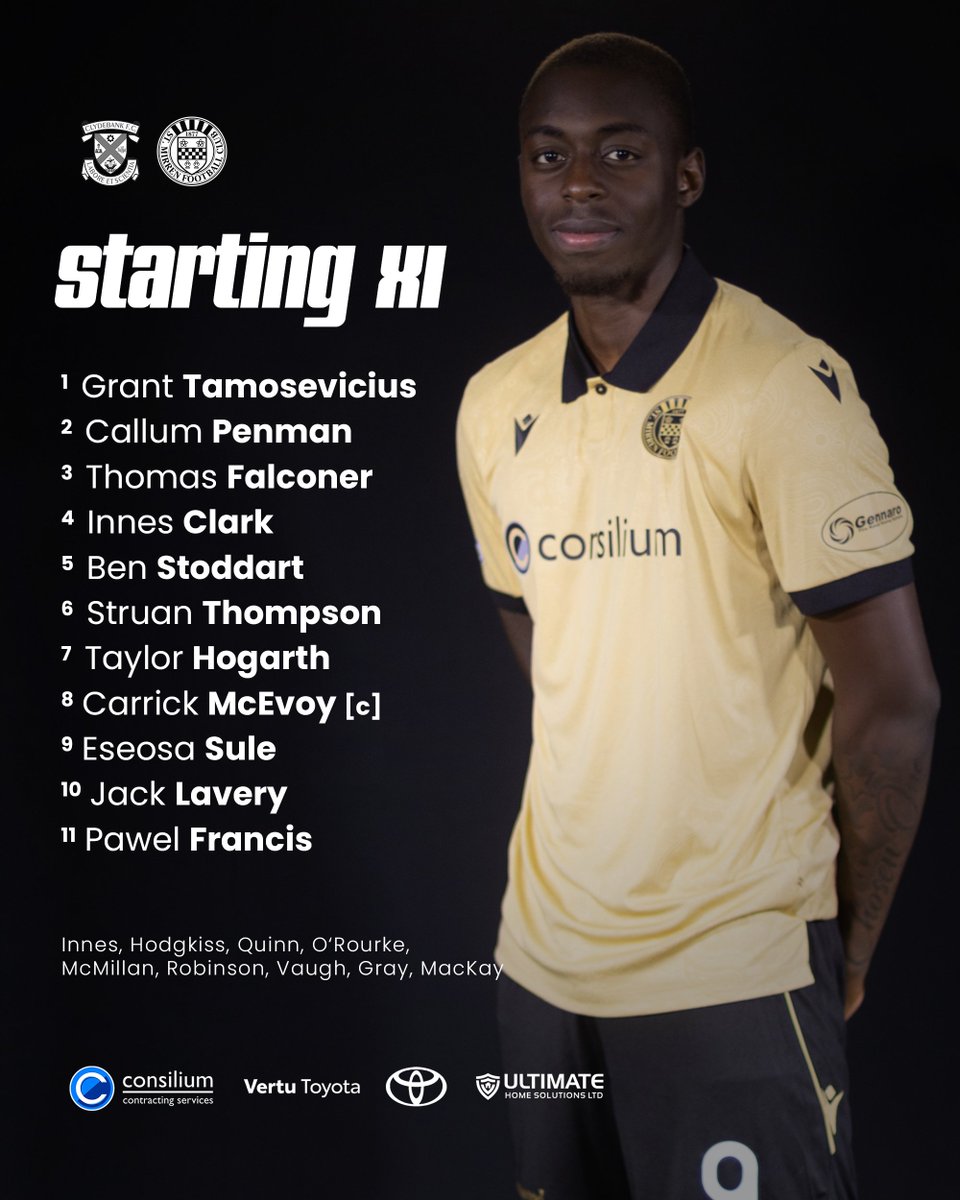 saintmirrenfc's tweet photo. 🆕 Your St Mirren B starting lineup for tonight's KDM Evolution Trophy match away to Clydebank. 

Kick-off is at 7:45pm. 

We'll provide a full-time score update. https://t.co/XyDDgY7eVA