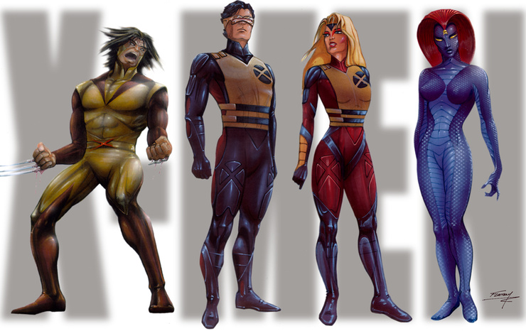 BrittanyBinted's tweet photo. Kinda surprised I haven't seen anyone post the actual concept for the 1st X-men movie https://t.co/mmccwtDjkG