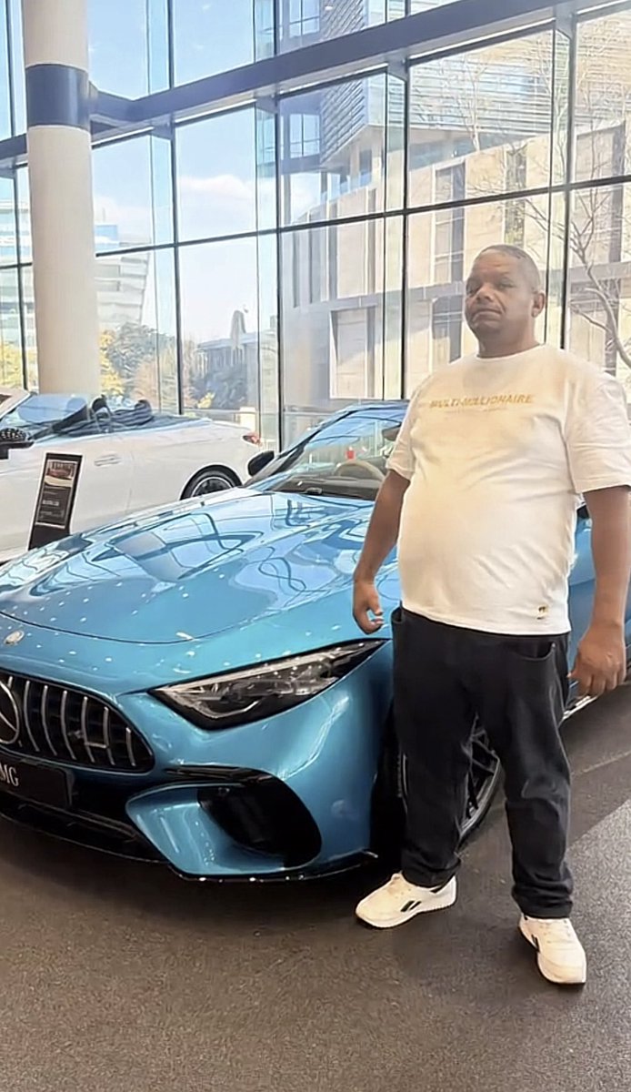 AdvoBarryRoux's tweet photo. Our National Millionaire Bought A New Benz https://t.co/D2C6ORt3QL