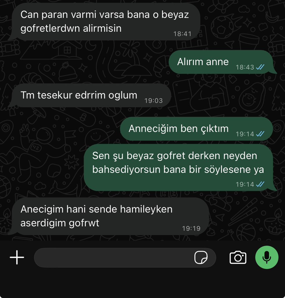 UmutCccannn's tweet photo. Anne ben fetüstüm nereden bilebilirim o gofreti https://t.co/MNawdqgdZh