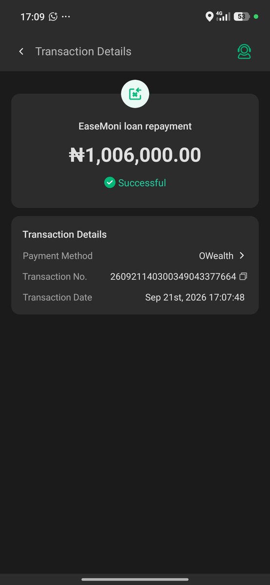 Crowniyi's tweet photo. @OPay_NG Evidence of refund made. Waiting for dashboard to be cleared https://t.co/9SiwQiljrp