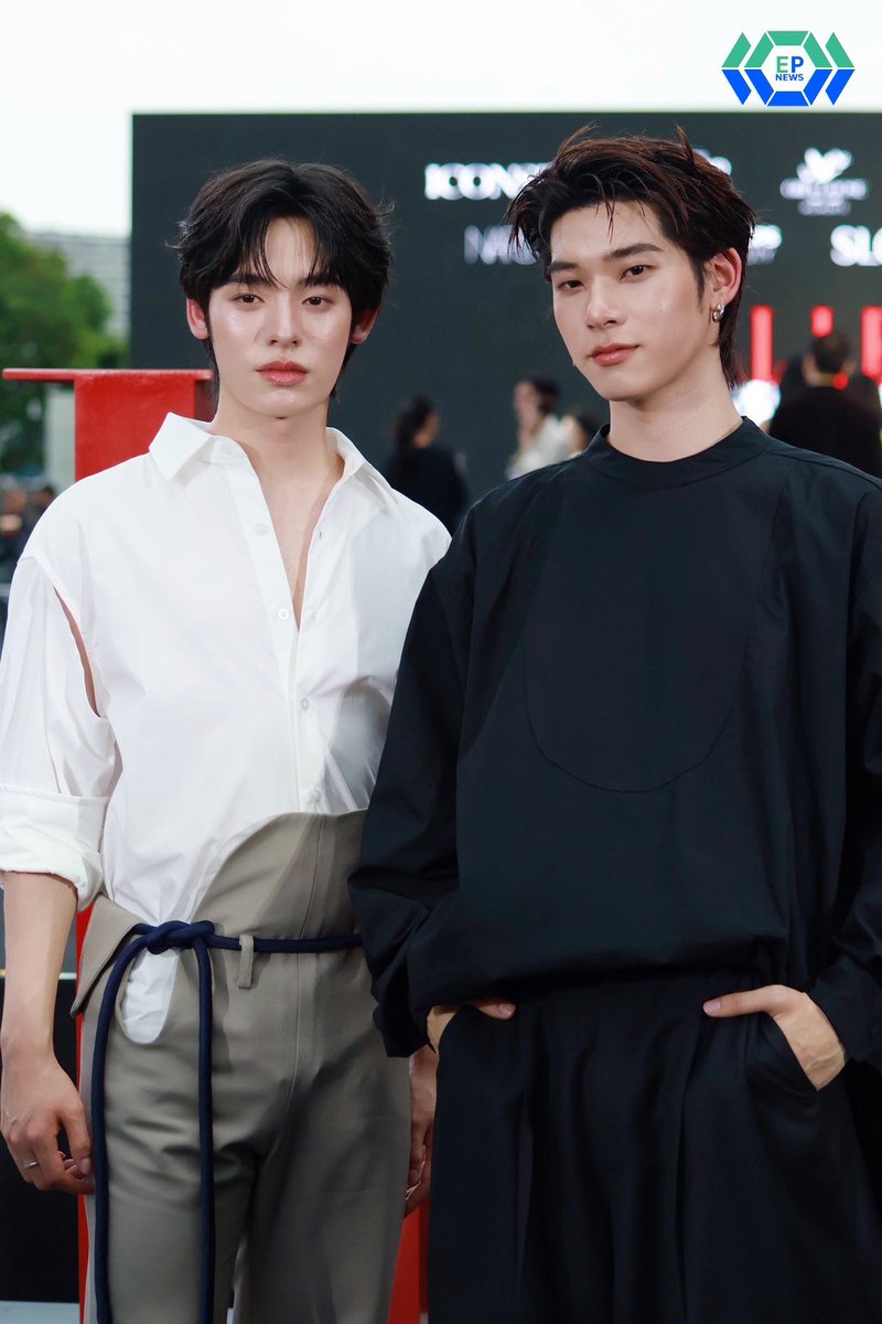 epnewsonline's tweet photo. " ตี๋ตี๋-ป๋อ "  ร่วมงาน "ELLE FASHION WEEK 2026 PRESS CONFERENCE" 

FSW ELLE X TTP 
#TEETEEPORATEFW26
#ELLEFashionWeek2026 #EFW26ATICONSIAM https://t.co/JryqGuEtkI