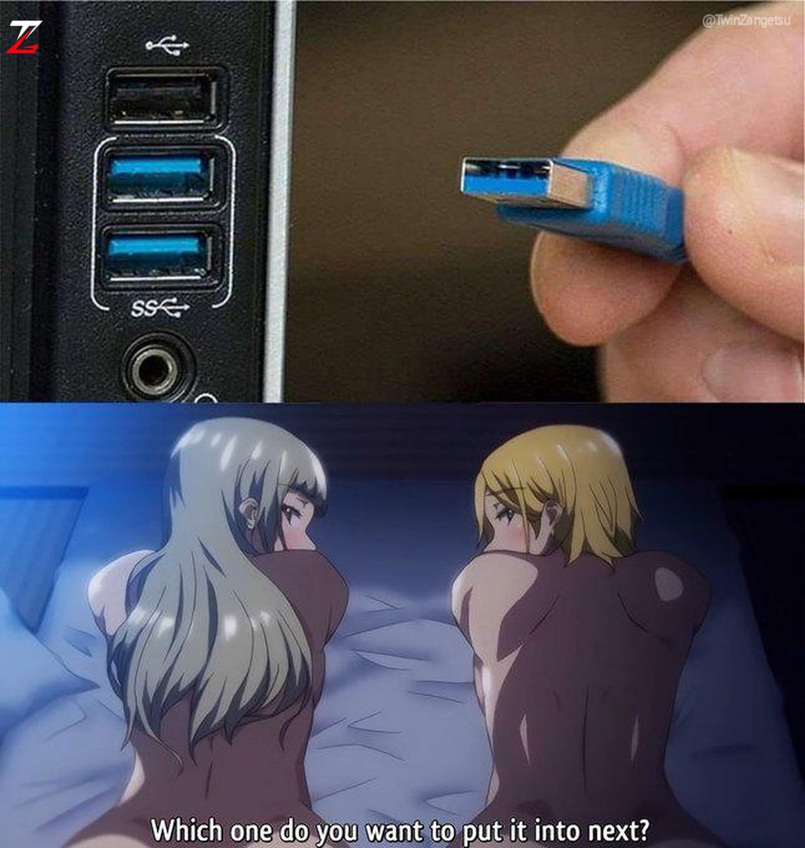 TwinZangetsu's tweet photo. USB 3.0 was never this complicated. https://t.co/eTU8fjYMMN