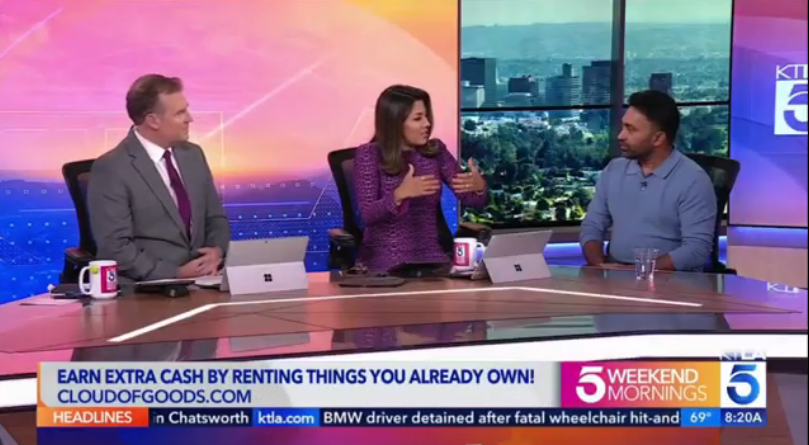 WSCJLLP's tweet photo. 📺 @cloudofgoods on KTLA!

We’re excited to see Cloud of Goods Founder &amp; CEO Punsri Abeywickrema featured on KTLA Weekend Mornings! https://t.co/lEPhG48UXc