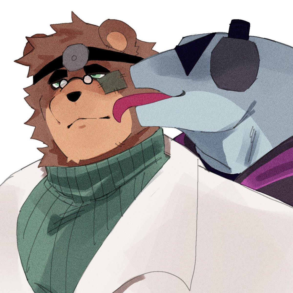 hanz0s0lo's tweet photo. " Ey doc I need healin' "

#toonsuniverse https://t.co/bpLoFH349R