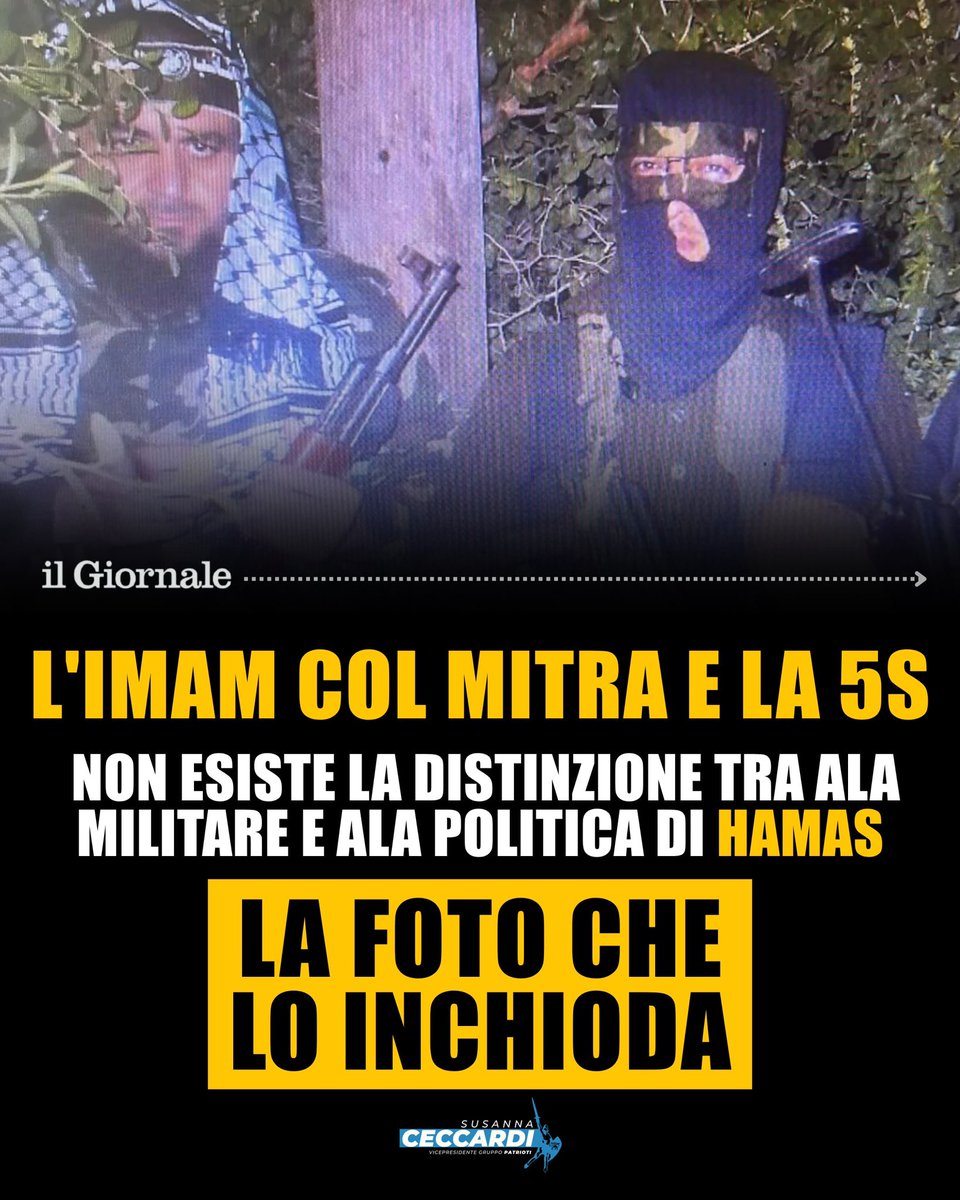 SusannaCeccardi's tweet photo. Come riporta Il Giornale, Stefania Ascari, deputata M5S e membro della Commissione parlamentare Antimafia, compare in uno scatto con uomini oggi coinvolti nell’inchiesta sui presunti finanziamenti ad Hamas.
Ora qualche domanda è giusto farsela https://t.co/wAcT6PeIh4