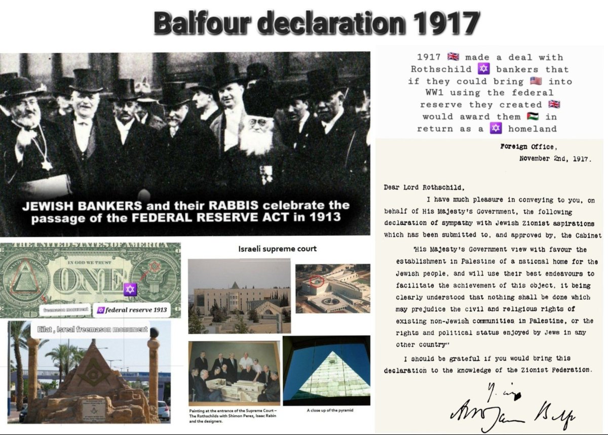 JasonDoyle1589's tweet photo. @DanPOLjr @TeeTotalWeb @Leonardaisfunny 🇩🇪 supported 🇵🇸 against zionism &amp; 🇬🇧 rule due to the balfour declaration 1917, had muslim ss divisions recruited by al husseini, arrested rothschild bankers freeing them of debt slavery which turned 🇩🇪 into a superpower, ✡️ then declared war on them 6 years prior to WW2 https://t.co/Da7bdqhMTO