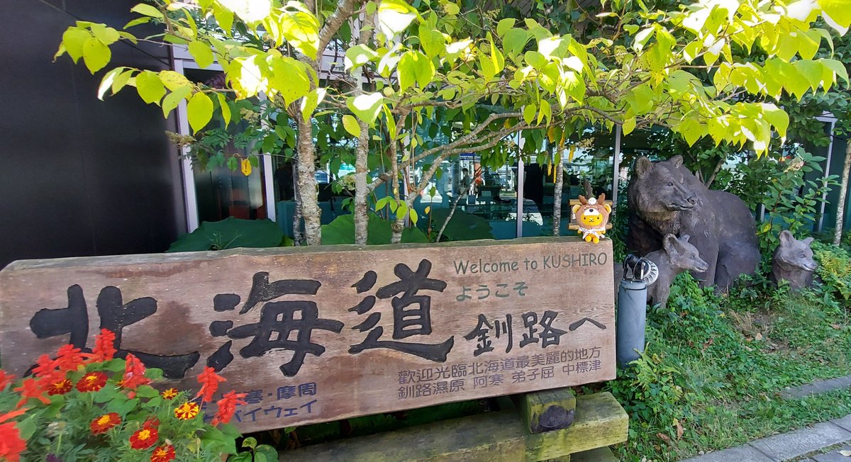ayk_cc55's tweet photo. 初めての釧路空港へ。
みんなが撮ってるフクロウとキュンちゃんの写真に憧れてたので実績解除出来ました(*´꒳`*)
あるじ～いつか飛行機に乗ってみたいキュ～ン🛩️ https://t.co/1M8CxLjpdy