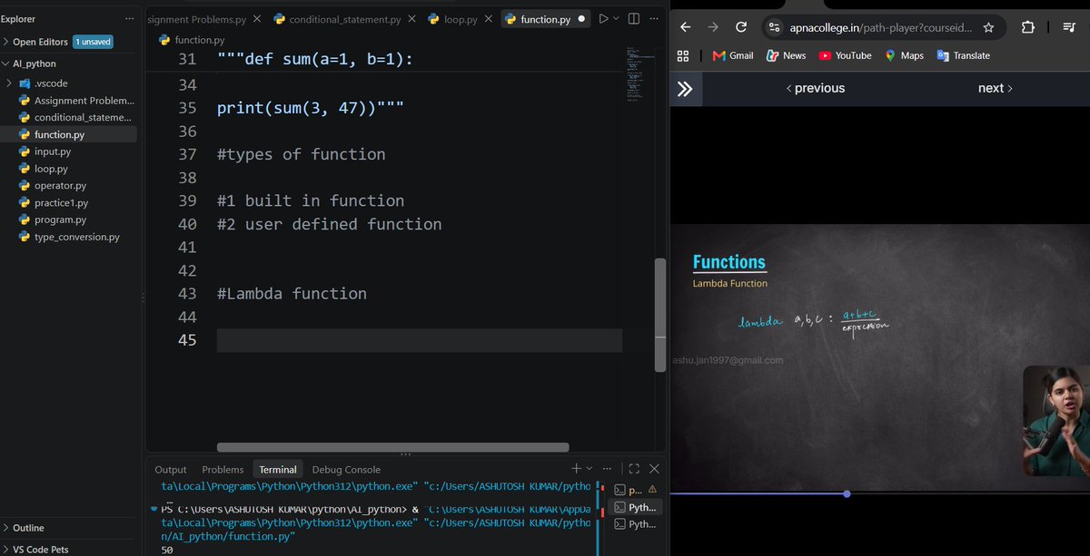 codeak07's tweet photo. Day 25 🚀Today I worked on JavaScript in the browser and revised Python for my AI/ML journey.Learning both development and AI fundamentals step by step. 💻🤖#JavaScript #Python #AIML #CodingJourney #CodeAK https://t.co/jnrSoQgepW