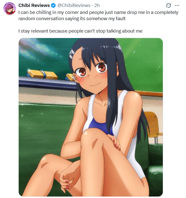 unknownxreviews's tweet photo. yeah okie chibi reviews, you'll keep staying relevant, more like staying relevant as a pro-lolicon king lol https://t.co/gqsEMxZnas