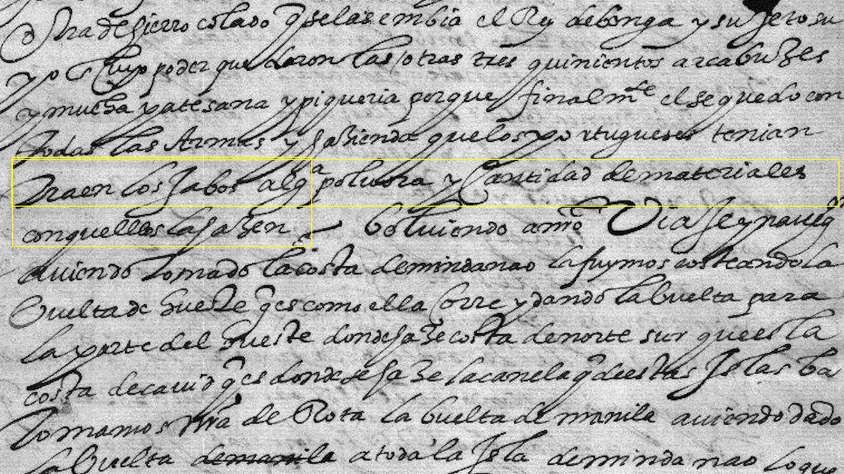 toniocampolopez's tweet photo. Kalau besi datang dari Sulawesi, ternyata pasokan bubuk mesiu Sultan Baabullah di Ternate banyak yang dari Jawa! 

"Orang Jawa membawa bubuk mesiu dan bahan untuk membuatnya"

✍️ F. Dueñas🇪🇸 1582

https://t.co/1JIC7J4doH https://t.co/qHNRpI8Wkd