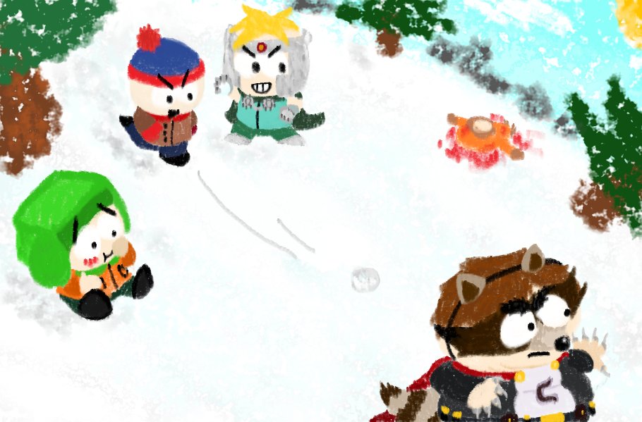 dragoocat's tweet photo. Hey y'all I drew art #southpark #fanart https://t.co/VmdGZWujkZ
