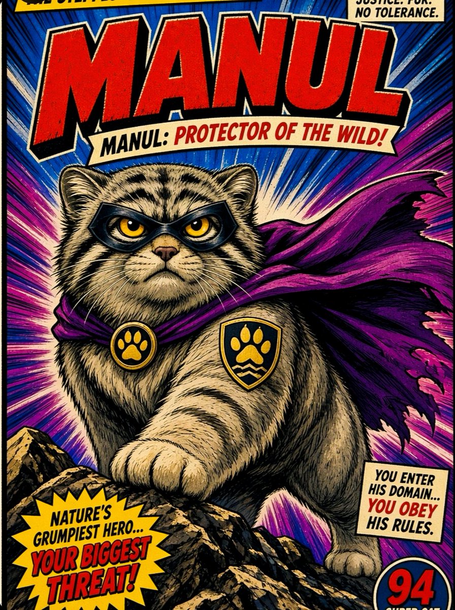 manulcoin1's tweet photo. Manul saves the day.
🐱🦸💥

#crypto #memecoin #manul #ton #memecoins #cryptomemes #fyp #viral #trending #pallascat #crypto2026 #comics https://t.co/lI3lhpVDDg