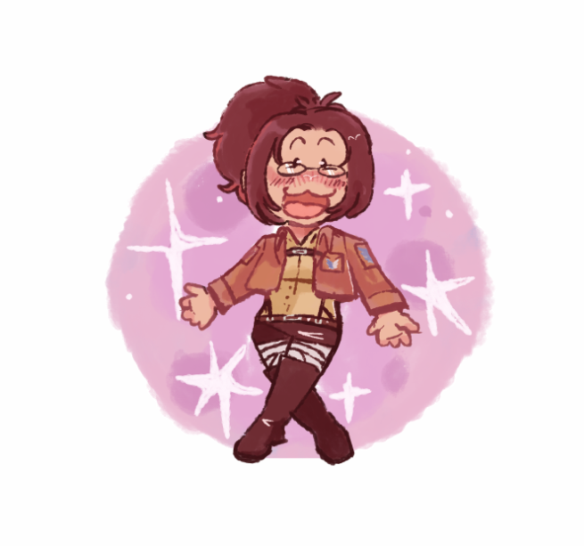 gemkkoti's tweet photo. chibi hange!!! https://t.co/FnpctTOG0h