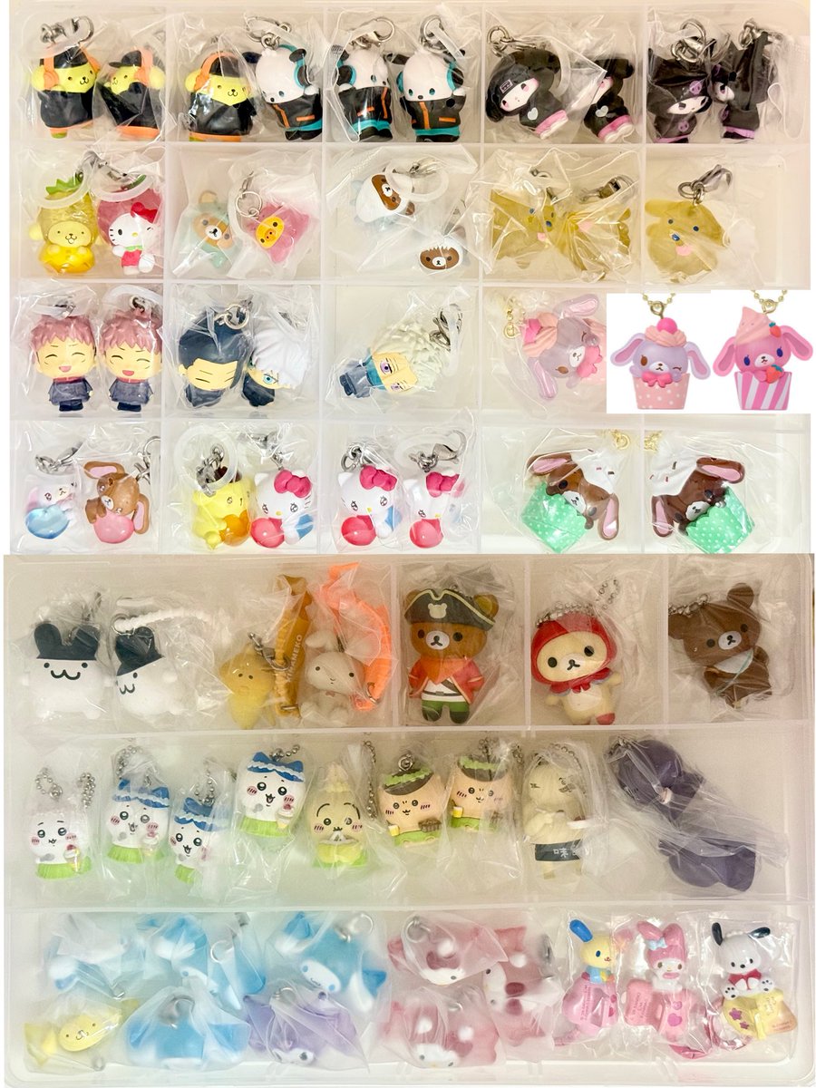 c_xxxam's tweet photo. 【交換】めじるしアクセサリー  ヨッシー サンリオ シュガバニ たまごっち ちいかわ ディズニー Mikko もちにゃみ 

譲）画像1〜5
      
求)画像6～8
 👑>>💖>>無印>>その他未所持めじるし
    
郵送📮
手渡し（川越～池袋付近のみ）
検索でもお気軽にお声掛けください🎀 https://t.co/9AaM8hfEGn