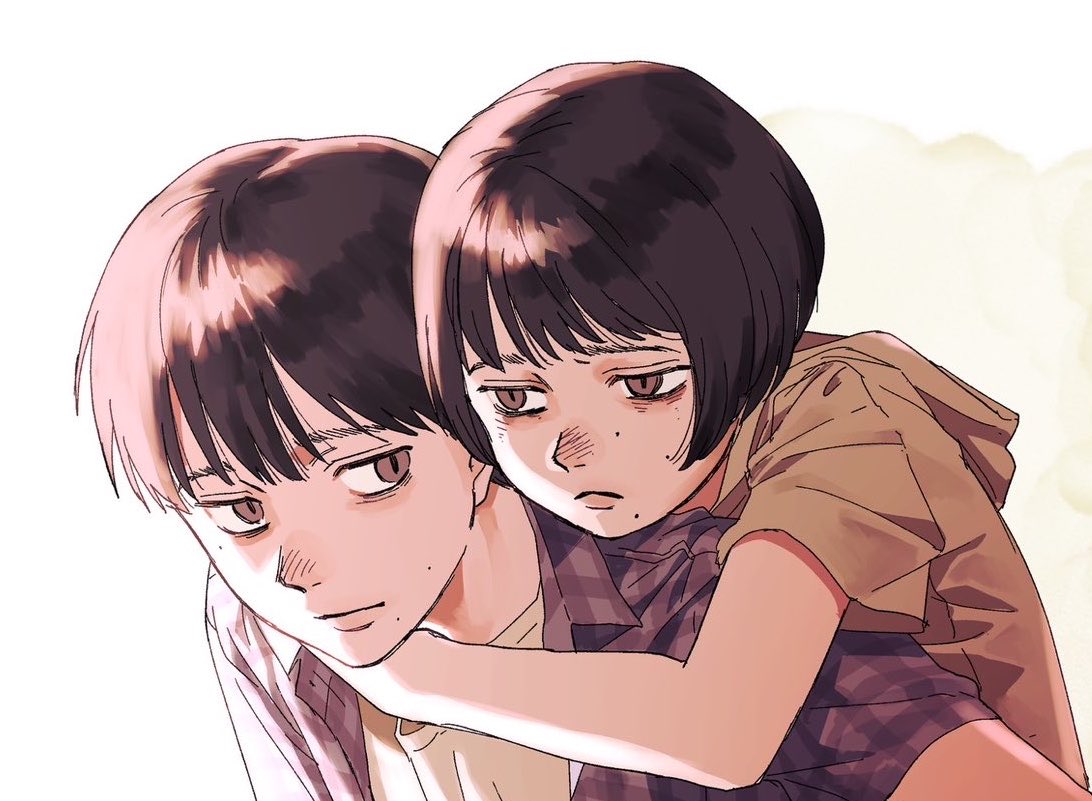 tanakastinkking's tweet photo. the way their bangs are falling is so similar as well.. they’re so precious https://t.co/g5nPGhvToq
