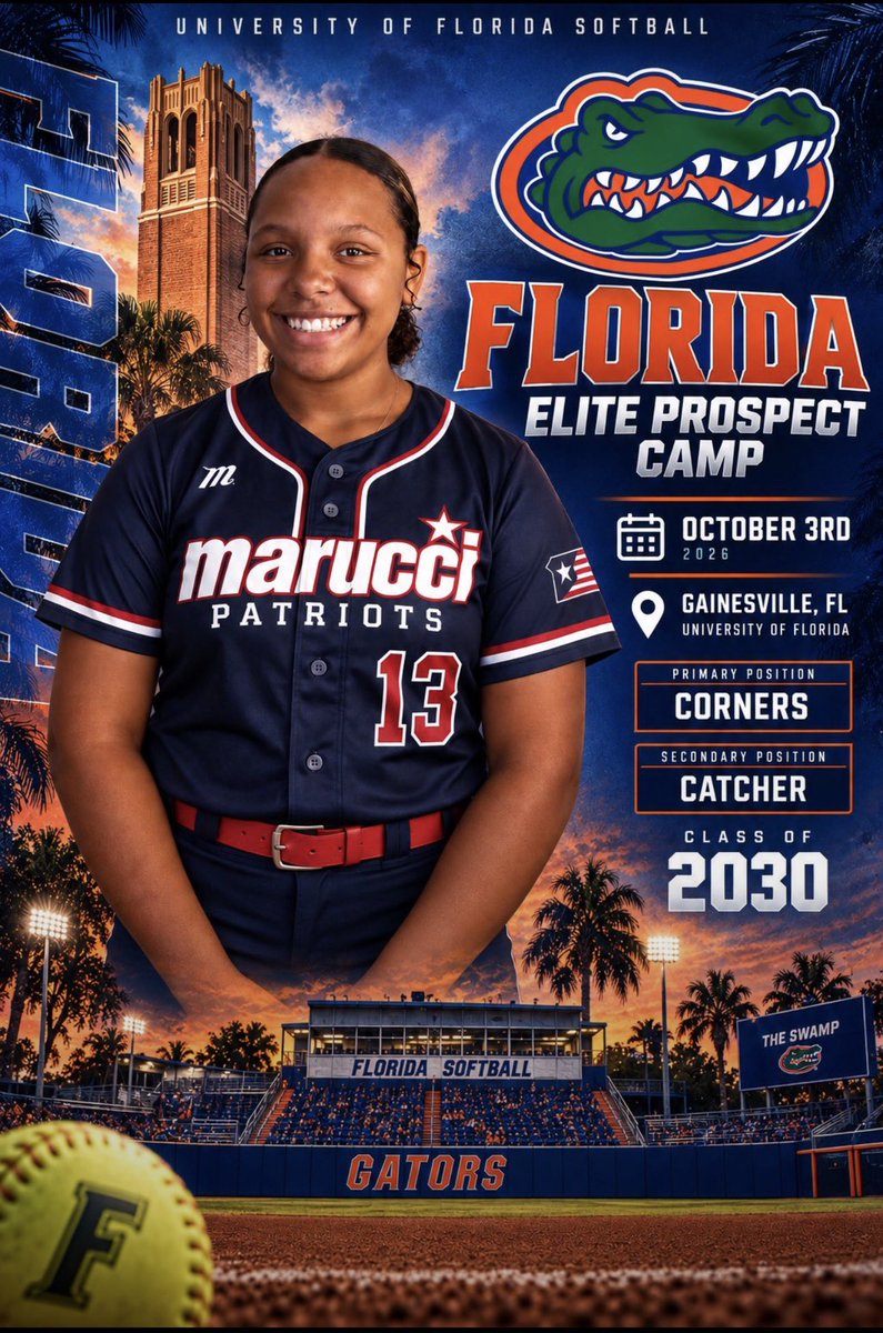 MarucciNational's tweet photo. As the fall/winter prospect camp season kicks off! We want to wish these two teammates; Trinty and Janay the best of luck on their up and coming prospect camps! Our motto is simple: #workhardneverquit￼
@GatorsSB @KSUOwlsSB 
@Trinity_S2030 @Janay2030 
@CoachHampton_ https://t.co/MUcllhjURY