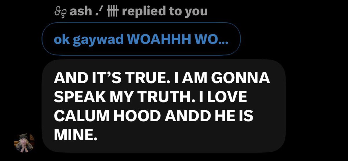 CASHT0NSIDE's tweet photo. 🚨 BREAKING: ASH OF 5SOS (@vampirebrina) ADMITS TO LOVING CALUM HOOD https://t.co/jtHN44tNmo