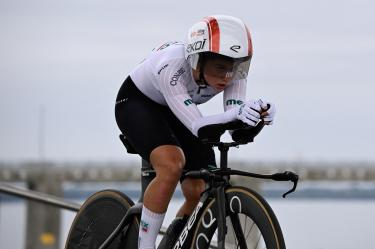 OlimpismoMex's tweet photo. El equipo mexicano termina 14° en el relevo mixto contrarreloj del Campeonato Mundial de Ruta.

Tomas Aguirre, Ignacio Prado, Sebastian Ruiz, Romina Hinojosa, Andrea Ramirez y Yareli Salazar realizaron el recorrido en 57´41".8 a 6´9".6 de los ganadores Italia. https://t.co/vbEGe6beJB