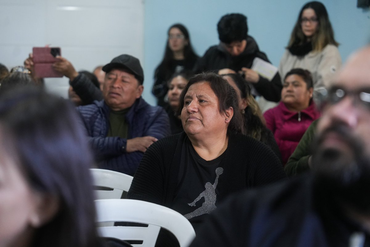 aldanascillama's tweet photo. Las referentes de nuestros barrios están todos los días cerca de sus vecinos, conocen sus problemas y también piensan soluciones. Por eso, junto a @OpisuPba, queremos que su voz sea parte de los procesos de integración sociourbana. https://t.co/q8IXxE1YfY