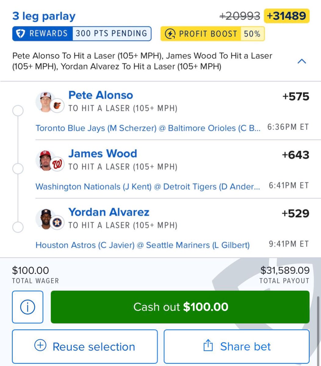 pikitsports's tweet photo. 3-Leg Laser Parlay 🎯

+31489 🔒💯
💸Lock in all play are available tonight 👇👇
https://t.co/LTQyDcnHJh

#NBA #DFS #DraftKings�� #nfl #MLB #CSGO #kbo #fanduel #prizepicks #tennis #Gambling𝕏 #CollegeBasketball #CollegeFootball #highschool @Playbook https://t.co/JzMGkxIutZ