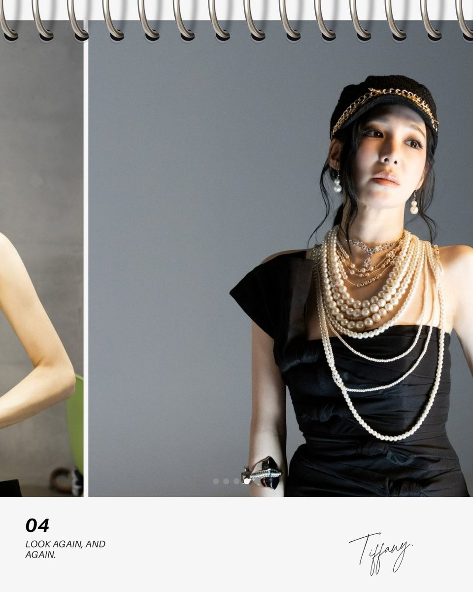 Tiffaanny's tweet photo. Look, and look again. The pearls deserve all the attention in this one. They catch the light so beautifully on camera, especially paired with the tilted beret and such a bold concept. Definitely one of those looks that gets better the longer you look at it. https://t.co/qqD6Jv8cGi